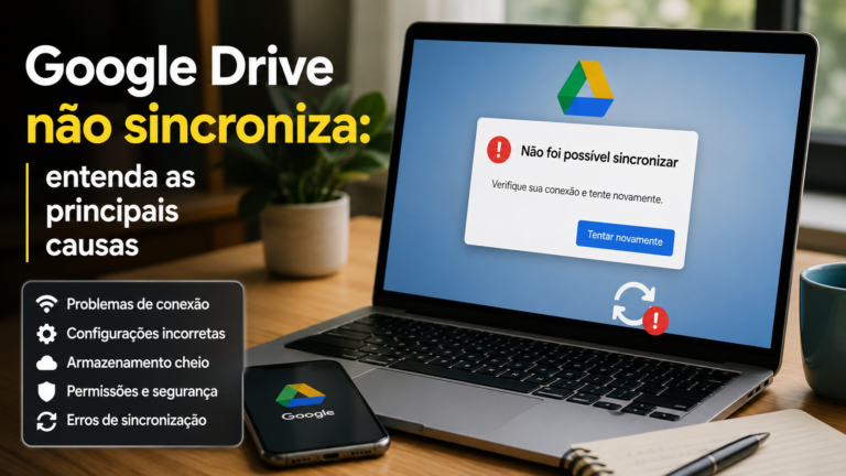 Google Drive não sincroniza: entenda as principais causas