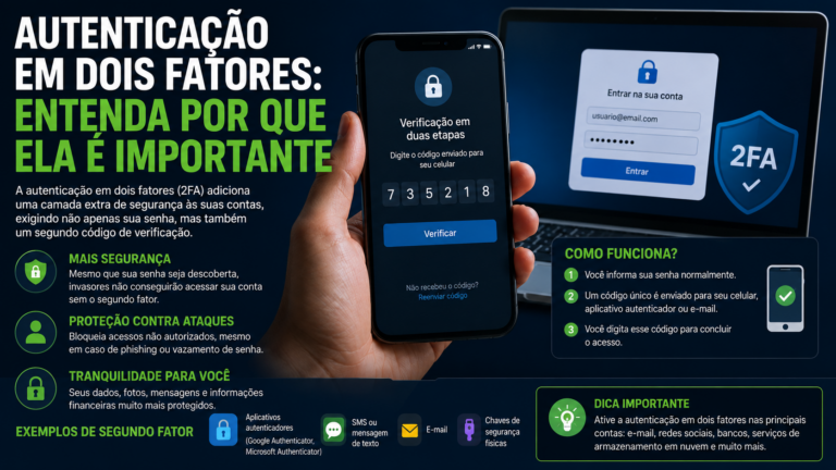 Autenticação em dois fatores: entenda por que ela é importante