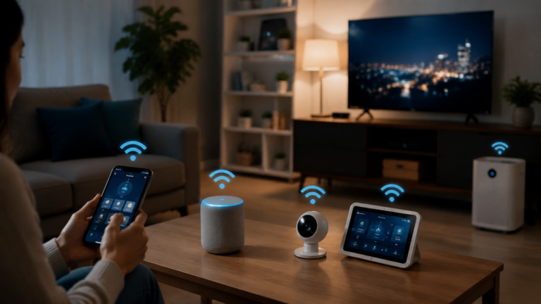 Como os dispositivos inteligentes se comunicam entre si