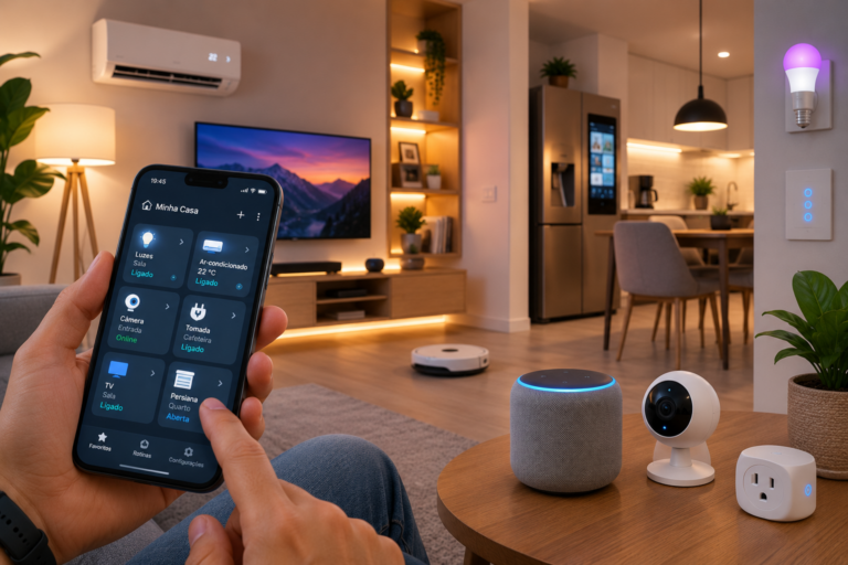 O que são casas inteligentes e quais dispositivos utilizam