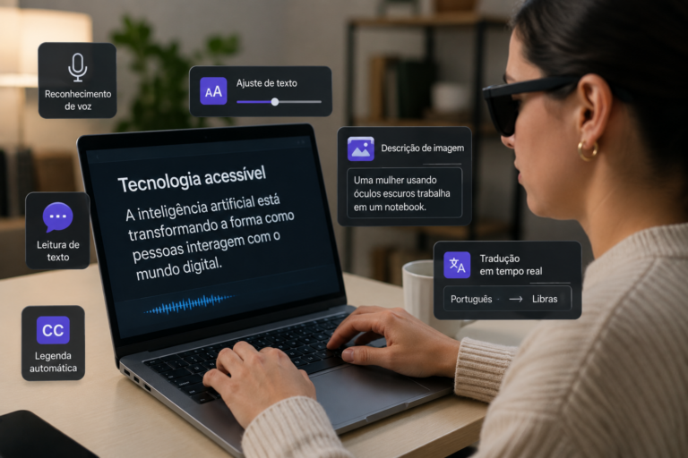 Como a inteligência artificial pode ajudar na acessibilidade digital