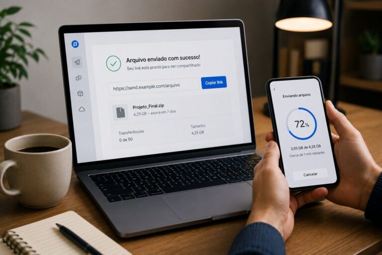 Ferramentas para compartilhar arquivos grandes pela internet