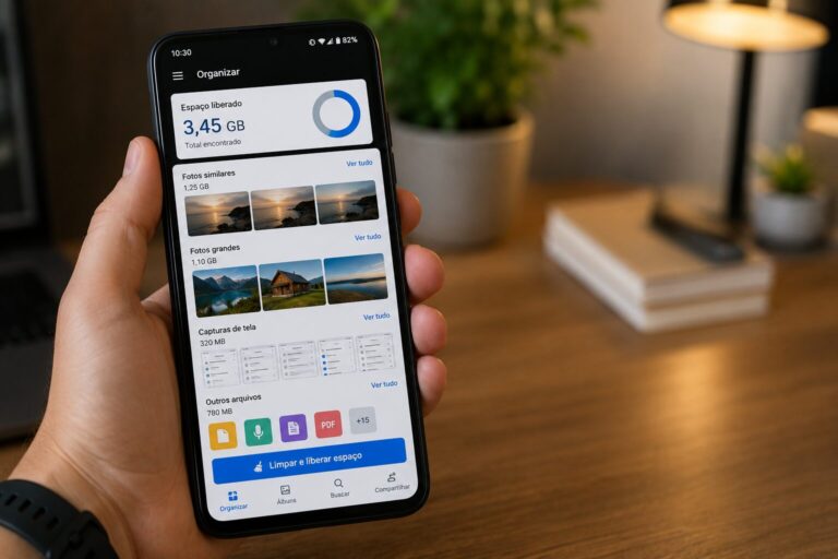 Aplicativos para organizar fotos e liberar espaço no celular