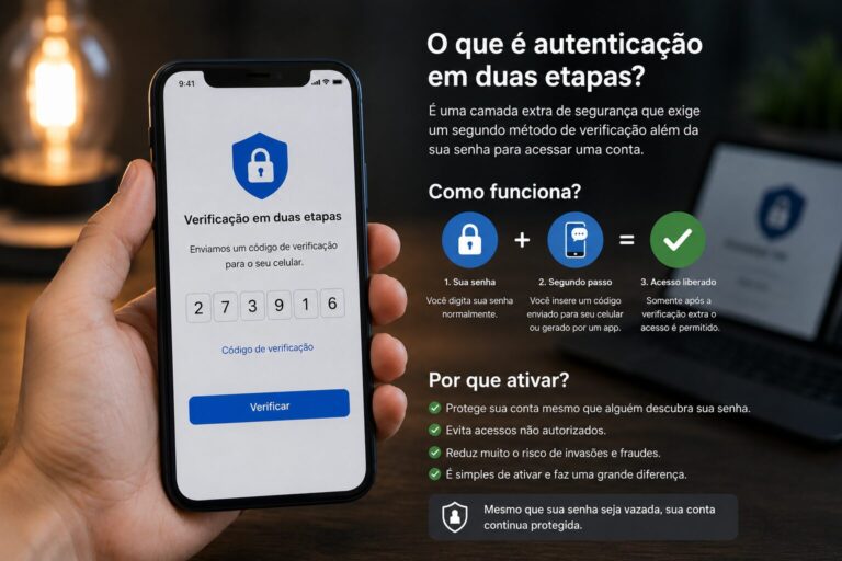 O que é autenticação em duas etapas e por que ativá-la