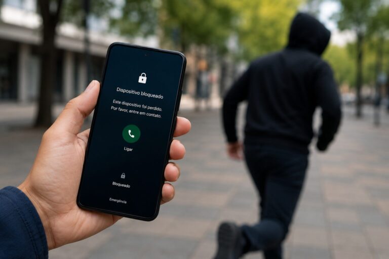Como proteger o celular em caso de perda ou roubo