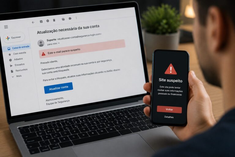 O que é phishing e como reconhecer uma tentativa de golpe