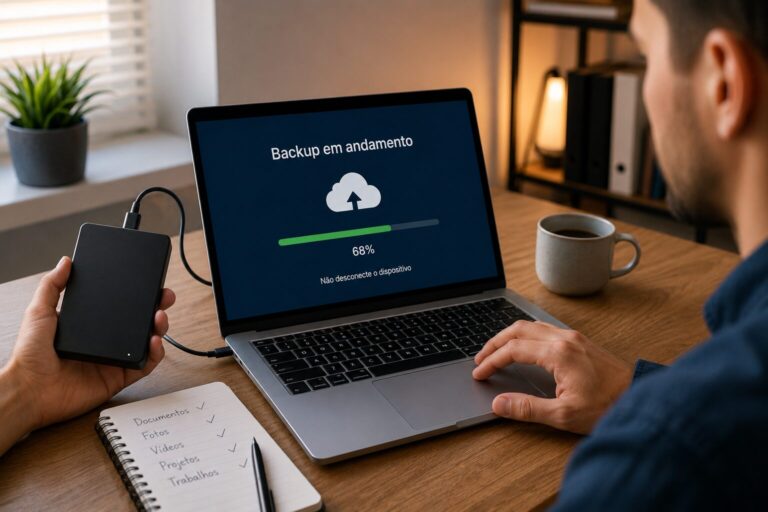 Como fazer backup dos arquivos importantes com segurança