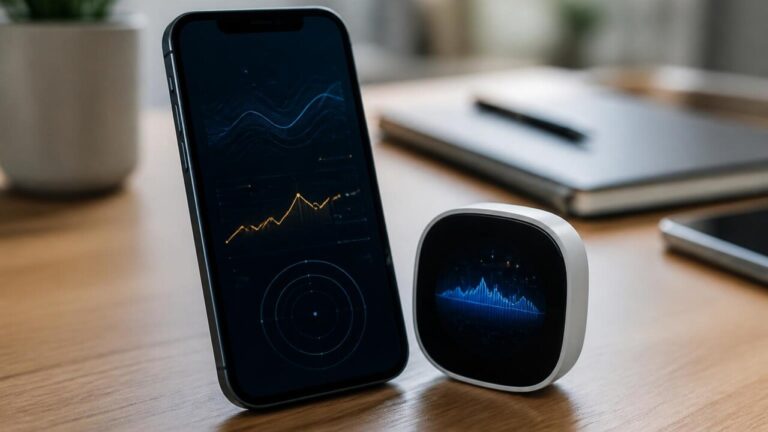 Dispositivo eletrônico processando dados de inteligência artificial localmente
